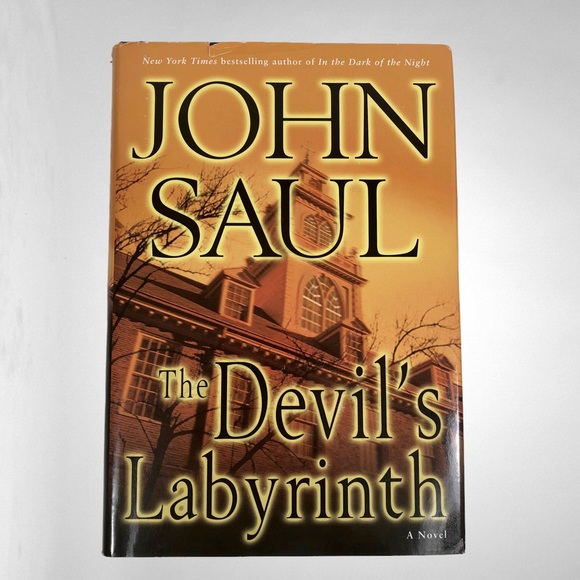 The Devil's Labyrinth: A Novel by Saul, John Hardcover With Dust Jacket - Picture 1 of 5
